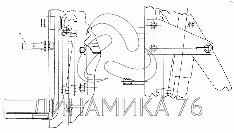 Регулировка сцепления камаз 4308 - 95 фото